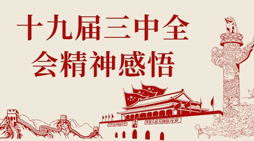 学习党的十九届三中全会精神感悟