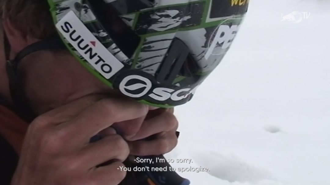 Ueli 下山之后,在朋友面前哭了